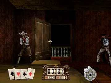 Gunfighter - The Legend of Jesse James (US) screen shot game playing